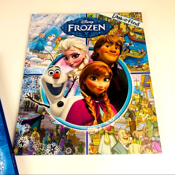 Frozen activity Look/Find book, story book, and CD - Picture 3 of 10